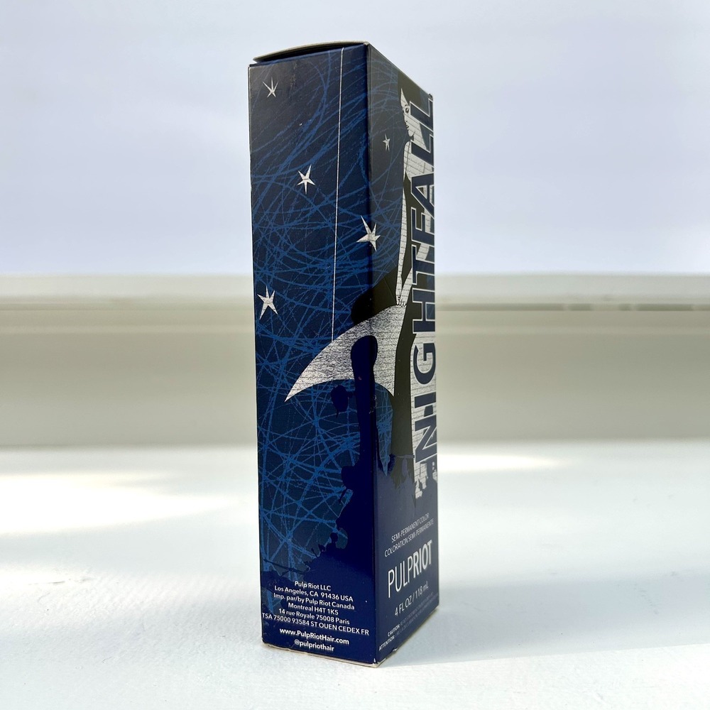 Lot of 2 Pulp Riot Pulp Riot Semi-Permanent Hair Color Nightfall Blue 4 oz - Picture 7 of 8